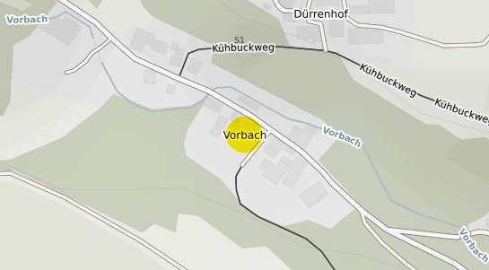 Immobilienpreisekarte Rothenburg ob der Tauber Vorbach